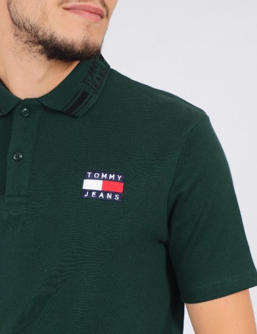Tricou Tommy Jeans, verde