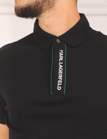 Tricou KARL LAGERFELD, negru