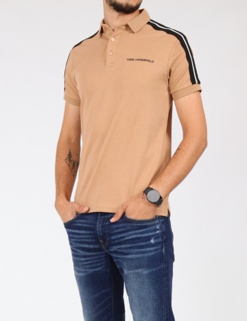 
						Tricou KARL LAGERFELD, maro