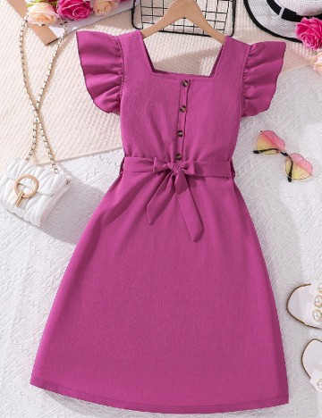 
						Rochie Shein Kids, roz