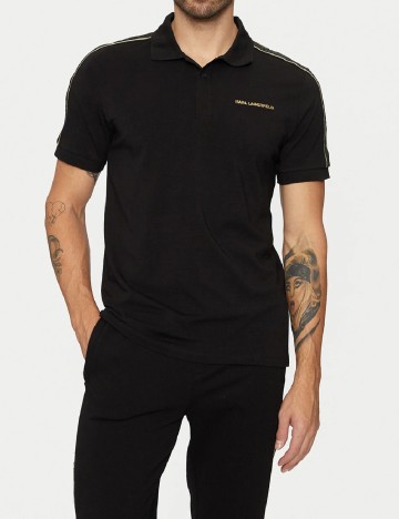 
						Tricou KARL LAGERFELD, negru