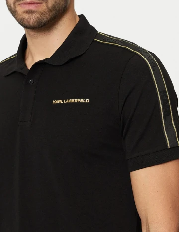 Tricou KARL LAGERFELD, negru Negru