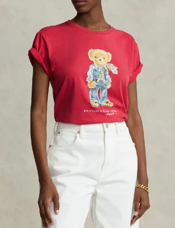 Tricou Polo Ralph Lauren, rosu Rosu