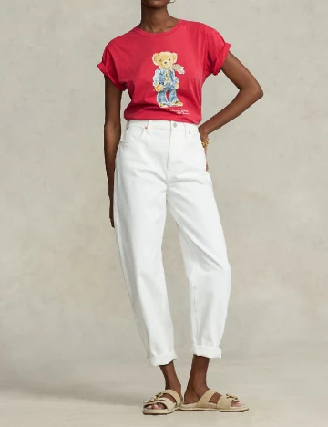Tricou Polo Ralph Lauren, rosu Rosu