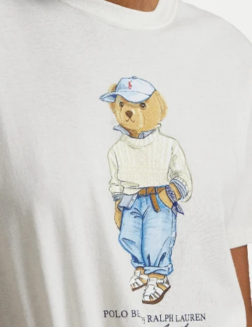 Tricou Polo Ralph Lauren, alb Alb
