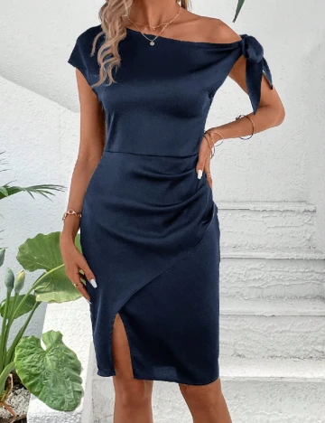 Rochie scurta SHEIN, bleumarin