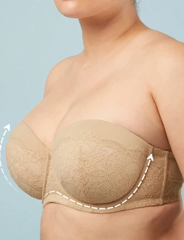 Sutien SHEIN, crem Crem