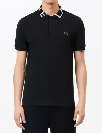 
						Tricou Lacoste, negru
