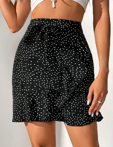 Fusta SHEIN, negru Negru
