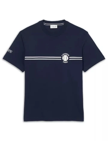 Tricou Lacoste, bleumarin inchis Albastru