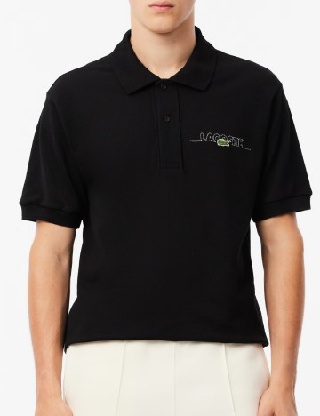 
						Tricou Lacoste, negru