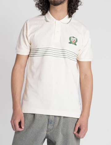 Tricou Lacoste, alb Alb