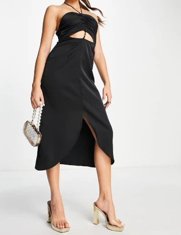 Rochie medie AmyLynn, negru