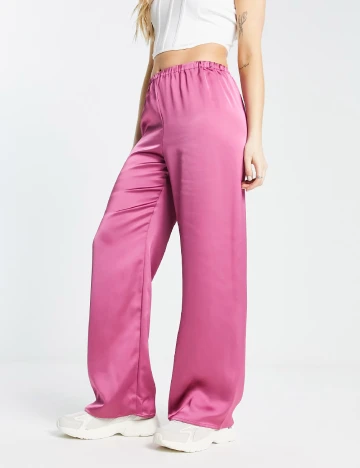 Pantaloni Urban Revivo, roz Roz