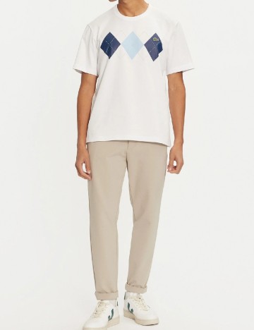 Tricou Lacoste, alb