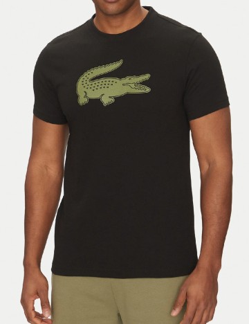 
						Tricou Lacoste, negru