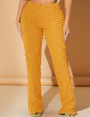Pantaloni SHEIN, galben