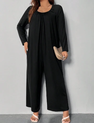 Salopeta SHEIN CURVE, negru Negru