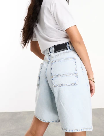 Pantaloni scurti ASOS, albastru