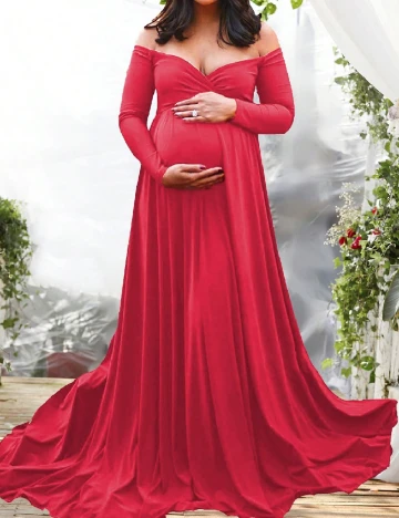 Rochie lunga SHEIN Maternity, roz