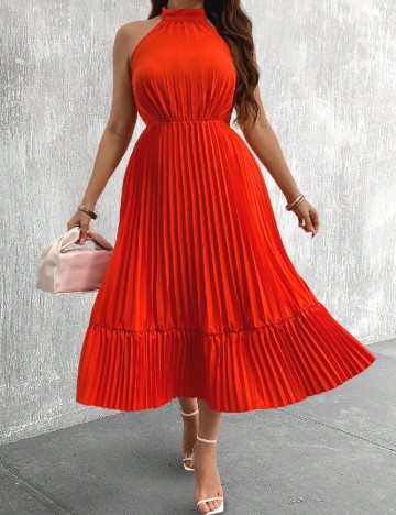 
						Rochie medie SHEIN CURVE, portocaliu