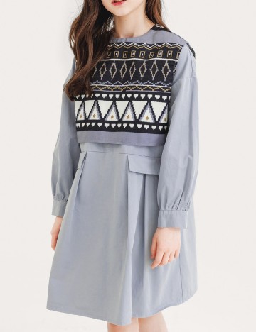 
						Rochie Shein Kids, gri