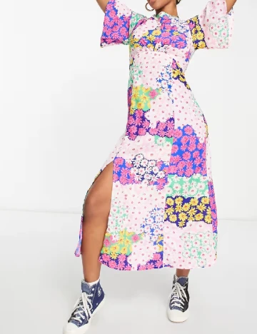 Rochie medie Influence, floral print