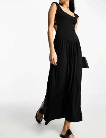 Rochie lunga ASOS, negru