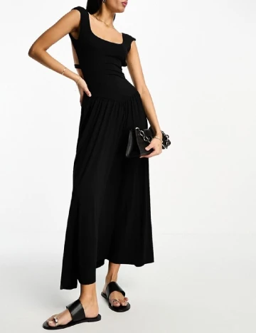 Rochie lunga ASOS, negru