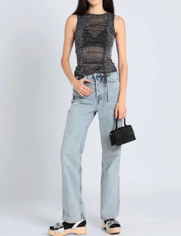 Maiou Top Shop, gri inchis Gri