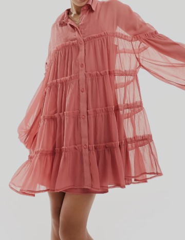 Rochie scurta ASOS, roz