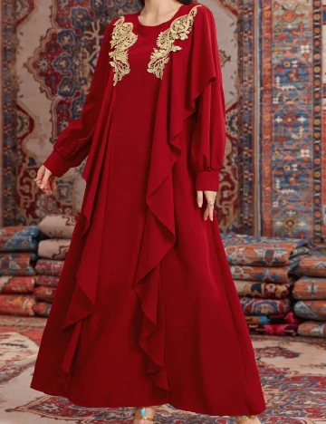 Rochie lunga SHEIN, rosu