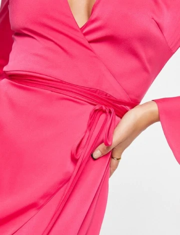 Rochie medie ASOS, roz Roz