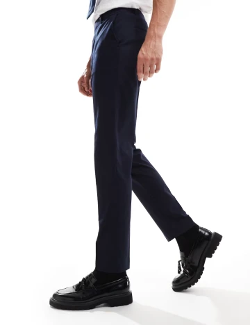 Pantaloni ASOS, bleumarin Albastru