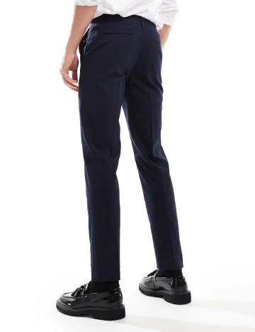 Pantaloni ASOS, bleumarin Albastru