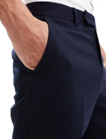 Pantaloni ASOS, bleumarin Albastru