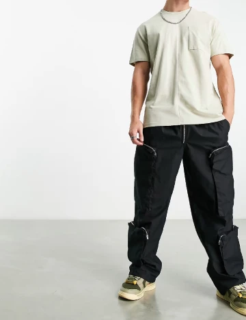 Tricou ASOS, bej Crem