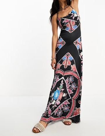 
						Rochie lunga ASOS, negru