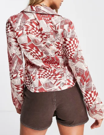 Camasa Top Shop, mix culori Mix culori