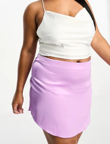 Fusta ASOS Curve, mov Mov