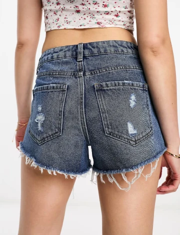 Pantaloni scurti New look, albastru Albastru