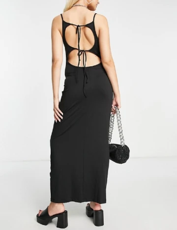 Rochie lunga Weekday, negru Negru