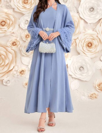 
						Rochie lunga SHEIN, albastru