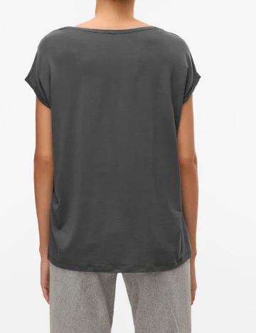 Tricou Vero Moda, gri inchis Gri