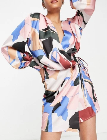 Rochie scurta ASOS, mix culori Mix culori
