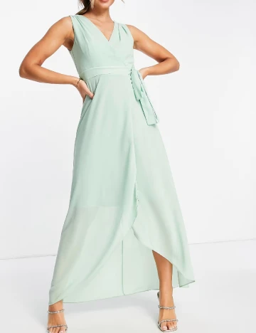 Rochie lunga TFNC London, verde Verde