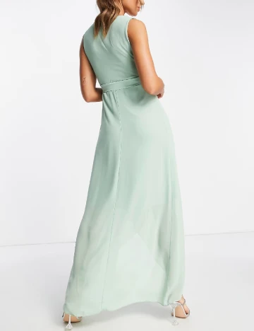 Rochie lunga TFNC London, verde Verde