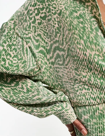 Rochie medie ASOS, verde Verde