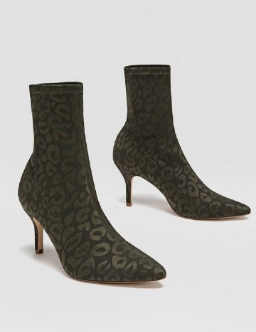 
						Botine Stradivarius, verde