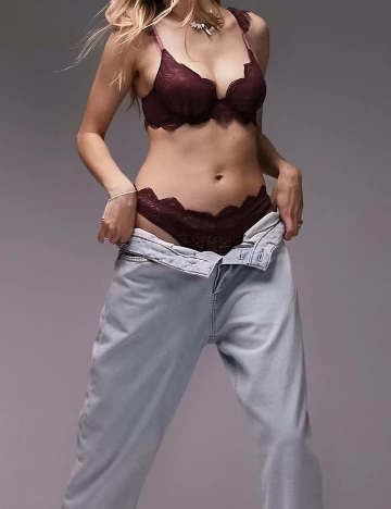 Sutien Top Shop, pruna Mov